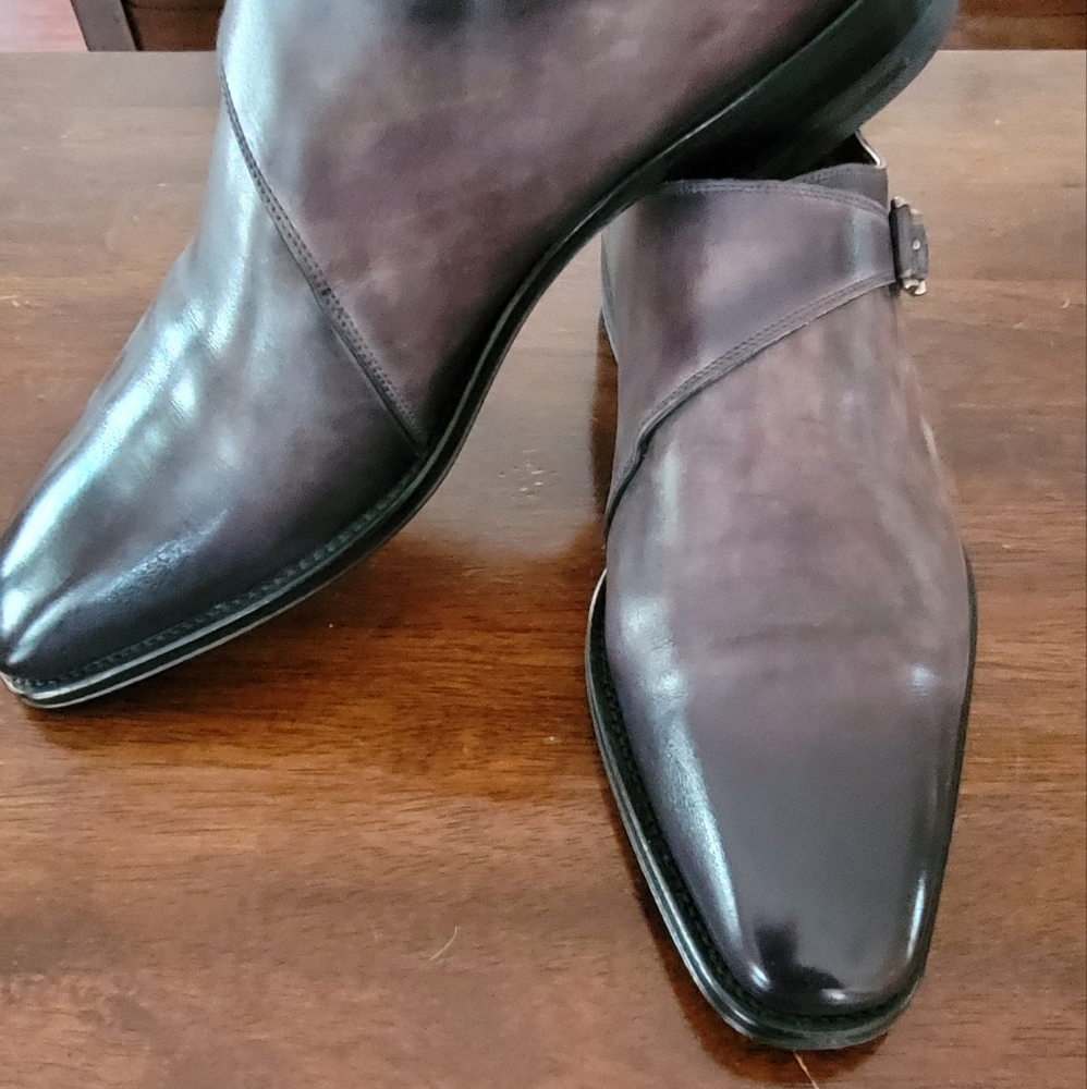 Magnanni artisan monkstraps
